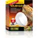 Exo Terra Solar Glo 80W & Reptile Dome Bundle - Sunlight Simulating Lamp & Heat-Resistant Porcelain Dome for Reptiles - International Shipping - Buy Online on GoSupps.com