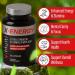 X-Energy Extra Strength B Complex with Caffeine & Vitamin B12 Energy Support with B1 B2 B3 Niacin B6 Folic Acid Biotin B5 Taurine Ginseng Rhodiola Maca Acai & Spirulina 60 Capsules - Buy Online on GoSupps.com