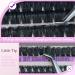 Premium Lash Clusters Eyelash Extensions | 60D 80D 100D Volume | D Curl Cluster Lashes | 270pcs | Natural Thin Band False Eyelashes (10-18MM - Buy Online on GoSupps.com