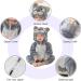 COOKY.D Baby Hooded Rompers | Winter Flannel Jumpsuit Pajamas for Infants | 3-6 Months | Dog Design - Buy Online on GoSupps.com