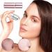 Double Head Design Oil-Absorbing Volcanic Face Roller Portable and Reusable Oil-Resistant Facial Tool Face Makeup Facial Skincare Tool for Facial Massage Naysku Pink - Buy Online on GoSupps.com