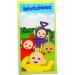 Teletubbies 2-Piece Bath & Beach Towel Set with Personalized Name - 100% Cotton Hooded Poncho - 70x140 cm - Soft Terry/Velor - Ideal for Kids - Buy Online on GoSupps.com
