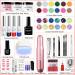 Morovan Acrylic Nail Kit with Drill - Professional Set for DIY Nail Art - Includes UV Light, Glitter Powder, Extension Tools - Ideal for Beginners - Buy Online on GoSupps.com