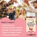 NaturallyMum Kids Multivitamin Gummies | for Children | Vegan Friendly | 30 Chewable Gummies | with Vitamins A D E B6 B12 C | Sugar Free | Strawberry Flavour | 30-Day Supply - Buy Online on GoSupps.com