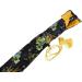 MAKOTO Silk Sword Bag for Japanese Katana  Wakizashi and Chinese Tai Chi Swords Dandelion on Black - Buy Online on GoSupps.com