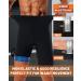LMCOB Men's Sauna Sweat Short Pants - Compression High Waist Leggings for Workout - Blue Lining - Large - Buy Online on GoSupps.com