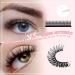 D Curl Russian Strip Lashes - 40 Pairs | Fluffy 3D Effect Wispy Mink Lashes | Curly Natural Fake Eyelashes for Women - 4 Styles - Buy Online on GoSupps.com