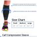 Rehabilitation Advantage Copper Infused Calf & Shin Compression Sleeves - Large Pair for Enhanced Recovery & Support - Buy Online on GoSupps.com
