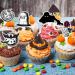 LEBERY 24Pcs Halloween Cupcake Toppers Halloween Cake Picks Tombstones Pumpkin Skull Bat Cupcake Food Picks Horror Halloween Cupcake Decorations Cake Topper for Halloween Theme Party Supplies - Buy Online on GoSupps.com