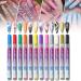 12 Colors Ultra Thin Curve Manicure Marker (12PCS)