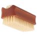 Redecker Natural Pig Bristle Nail Brush with Oiled Pearwood Handle - 3.75 - Gentle Cleaning Tool - Buy Online on GoSupps.com
