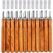 Wood Carving Knife Set - 20 PCS Hand Carving Tool Set for DIY Sculpture Carpenter Experts & Beginners - Buy Online on GoSupps.com