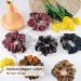 12-Piece Fall Plaid Scrunchies Set - Christmas Hair Ties for Girls & Women - Buy Online on GoSupps.com