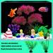 Enhance Your Aquarium with 6 Pcs of Artificial Aquarium Plants -8.6inch Fish Tank Plastic Plants Set Aquarium Plants Ideal for Office and Home Simulation Fish Tanks - Buy Online on GoSupps.com