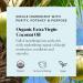 Buy Sky Organics Organic Extra Virgin Coconut Oil for Hair & Skin - 100% Pure Cold-Pressed USDA Certified - 16.9 fl. oz with Free Ebook - Buy Online on GoSupps.com