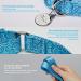 Shop Adjustable Heavy-Duty Martingale Dog Collars - Soft & Smooth for Large Dogs - Sky Blue 2.5cm Wide - International Shipping Available - Buy Online on GoSupps.com