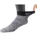Yomandamor 5 Pairs Men's Bamboo Non-Slip Diabetic Low-Cut Socks (Size 10-13, Black) - Buy Online on GoSupps.com