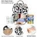 Mimfutu Baby Diaper Backpack - Stylish Cow Print Diaper Bag for Moms | International Shipping Available - Buy Online on GoSupps.com