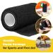 Anjocare Self-Adhesive Bandage Wrap (8 Pack) - Breathable & Cohesive Wrap for First Aid Sports Injuries and Pet Care - 10cm x 4.5m - Black - Buy Online on GoSupps.com