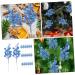 SilteD 20pcs Fake Berry Stem cutting branch Tree Branches For Decoration christmas tree decorations berry branch decorate artificial berry Foam wreath christmas DIY berries Blue 19X5X5CM - Buy Online on GoSupps.com