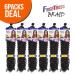 FreeTress Water Wave Bulk 22 Synthetic Hair Braids - 6 Pack 1B 22 Inch - Buy Online on GoSupps.com