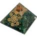 P&R UK Green Aventurine Orgonite Pyramid - Reiki Charged Healing Crystal for Chakra Meditation - Buy Online on GoSupps.com