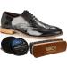 Charles Birch Premium Quality Shoe Polish 50ml High Pigment Cleans Protects Shines inc Carnauba Wax Lever Open Tin (Neutral) - Buy Online on GoSupps.com