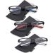 3 Pack Mens Reading Glasses - Sporty Half Frame Rimless 1.50 in Blue Red & White - Perfect for Comfortable Reading - Buy Online on GoSupps.com