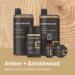 Every Man Jack 2-in-1 Shampoo + Conditioner - Amber + Sandalwood | For All Hair Types | 24oz | Cruelty-Free & Naturally Derived - Buy Online on GoSupps.com