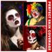Professional Clown Makeup Kit - Waterproof Oil-Based Face & Body Paint for Halloween Cosplay & SFX Special Effects - Buy Online on GoSupps.com