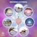 Rose Quartz Pendulum for Fortune Telling | Universal Radiesthesia Pendulum with 7 Chakras | International Shipping - Buy Online on GoSupps.com