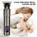 GSKY 2021 Professional Men's Hair Clippers - Zero Gapped Trimmers, Cordless with LED Display (Gold) - Buy Online on GoSupps.com