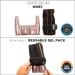 Copper Fit Fingerless Wrist Wrap with Ice Pack/Heat Therapy - Black (Adjustable) | Unisex Adult Rapid Relief - Buy Online on GoSupps.com