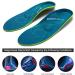 Plantar Fasciitis Orthopedic Insoles - Arch Support Inserts for Flat Feet & Heel Pain Relief - Shock Absorbing & Comfortable - UK-10 (29cm) - Green - Buy Online on GoSupps.com