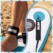BPS New Zealand 'Storm' Premium Surf SUP Leash 10ft Coiled - Choose Color and Bundle - Koru Black SUP Leash with Waterproof Waist Bag - Buy Online on GoSupps.com