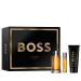 Hugo Boss The Scent Eau de Toilette Ambery Men's Cologne With Notes of Ginger Manika Fruit & Leather Accords Long Lasting Fragrance 3 piece set 2(3.3floz.+0.33floz.+3.3floz.)