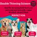 Mikki Double Thinning Grooming Scissors - Pet Shears for Thick Coats - Buy Online on GoSupps.com