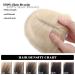 Premium Clip-in Real Hair Extensions | 7A Remy Hair Topper | Thickening Toupet | Platinblond 60# - 25cm - Buy Online on GoSupps.com