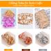 Gilding Flakes Set - Gold Foil for Resin Art, Painting, Crafts & Nail Art - 9 Boxes Metallic Flakes - Buy Online on GoSupps.com