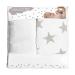 Lilly and Ben wrap cover cover 2-person pack I cozy & suction-strong cover with cotton surface for changing pads i easy-to-care clamping cover made of soft terry bracket narrow.Without increased pages white star