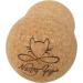 Nikitty Yoga Cork Massage Duoball 7.3cm - Ergonomic Peanut Fascia Ball for Self-Massage - Odor-Neutral & Handy - International Shipping Available - Buy Online on GoSupps.com