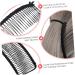 FRCOLOR Banana Side Comb Elastic Stretch Combs Hair Clips for Curly Hair Curling Angel Hair Pins Clip Clip Clip Hair Comb Women Headdress Ponytail Clamp 11x4cm black - Buy Online on GoSupps.com