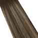 Moresoo Balayage Tape in Hair Extensions Dark Brown/Caramel Blonde 12 Inch #4/27/4 - 20 Pieces/30g Real Human Hair Extensions - Buy Online on GoSupps.com