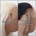 Tawarm Long Half-Black Halbrosa Synthetic Wig for Women - Lace Front Heat-Resistant Hand-Linked Cosplay Hair - Buy Online on GoSupps.com