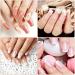 Auxsooul 1000 Pcs Acrylic Nail Tips - French Fake Nails for Women & Girls with Box - Perfect for Stunning Nail Art - Buy Online on GoSupps.com
