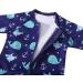 Swimbubs Baby Swimming Warm Suit | Fleece Lined Wetsuit for Boys & Girls | Blue Whale Design | 0-3 Months - Buy Online on GoSupps.com