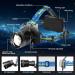 Ynipanda Rechargeable LED Headlamp | 30W White Laser Beads | Blue - Buy Online on GoSupps.com