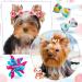 50 PCS Bows for Dogs Dog Bows Rubber Bands Dog Hair Bows Fruit Summer Star Puppy Butterfly Topknot Faux Rhinestone Pearl Girl Yorkie Accessories for Independence Day (Fresh Colors Fruit Pattern) Fresh Colors Fruit Pattern - Buy Online on GoSupps.com