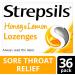 Strepsils Honey & Lemon Lozenges 36 Lozenges - Buy Online on GoSupps.com