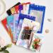 100 Pieces Holographic Resealable Mylar Holographic Ziplock Bags Food Storage Smell Proof Bags with Front Window Packaging Pouch for Cookies Sample Jewelry Snack 4.73 * 7.88 inches 4.73*7.88 inches Holographic - Buy Online on GoSupps.com